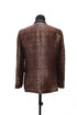Hand Embroidered Golden Leopard Blazer